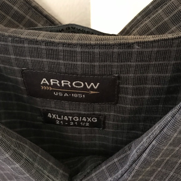 Arrow Shirts Big Mens Arrow Brand Dress Shirt 4xl Poshmark
